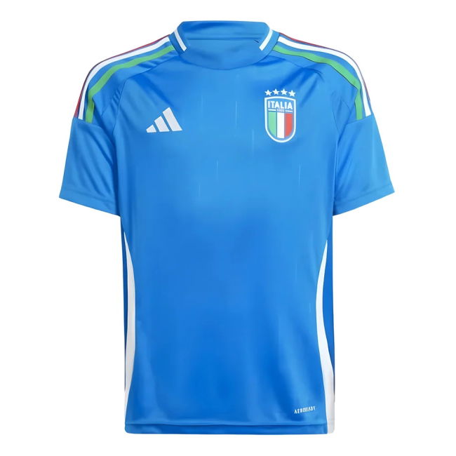 Italy Football Team Sophisticated Home Match Shirt (Kids)