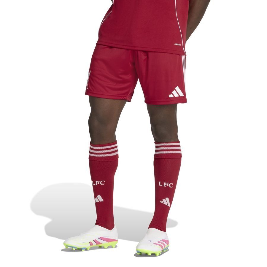 Liverpool Home Shorts 2025/26 In Multiple Adult Sizes