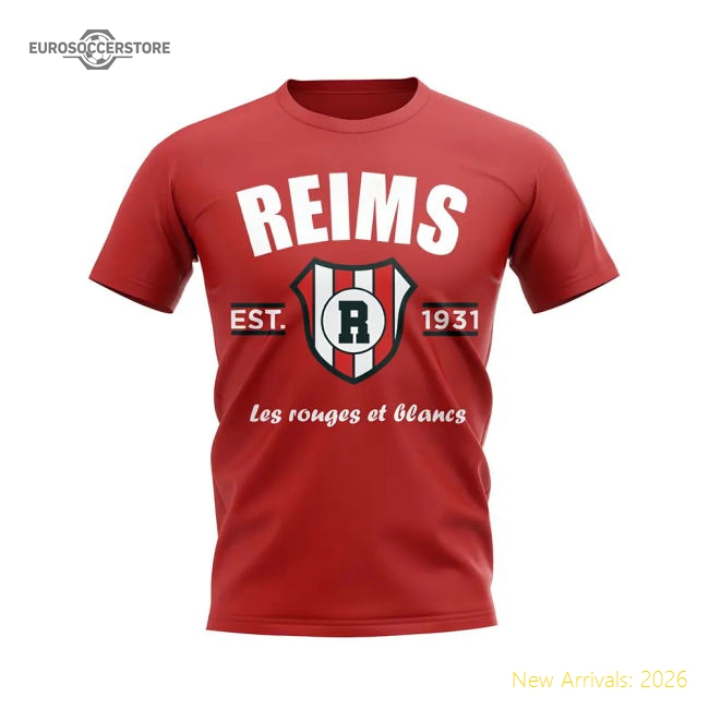 Fan-Favorite Trending Reims Established Football T-Shirt (Red)