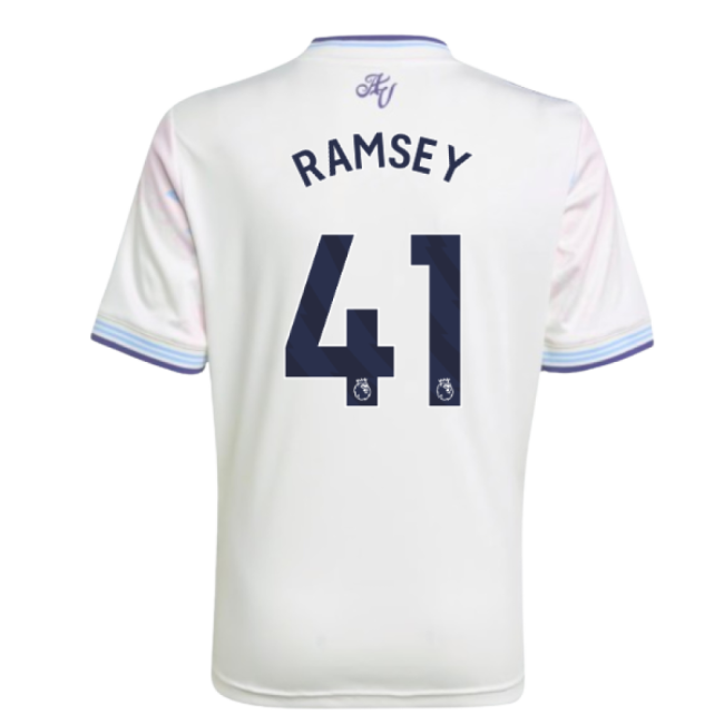 2025-2026 Aston Villa Third Shirt - Kids (Ramsey 41) For Premier