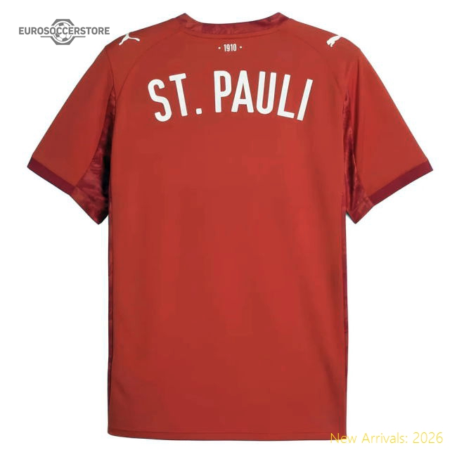 Elite 2025-2026 St Pauli Fourth Shirt - Match Quality - Premium Collection