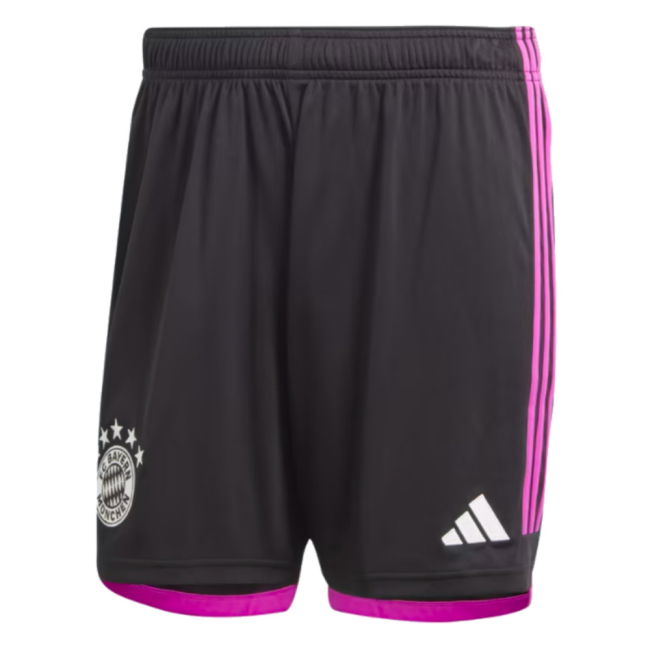 2023-2024 Bayern Away Shirt (Black) Antibacterial Antibacterial