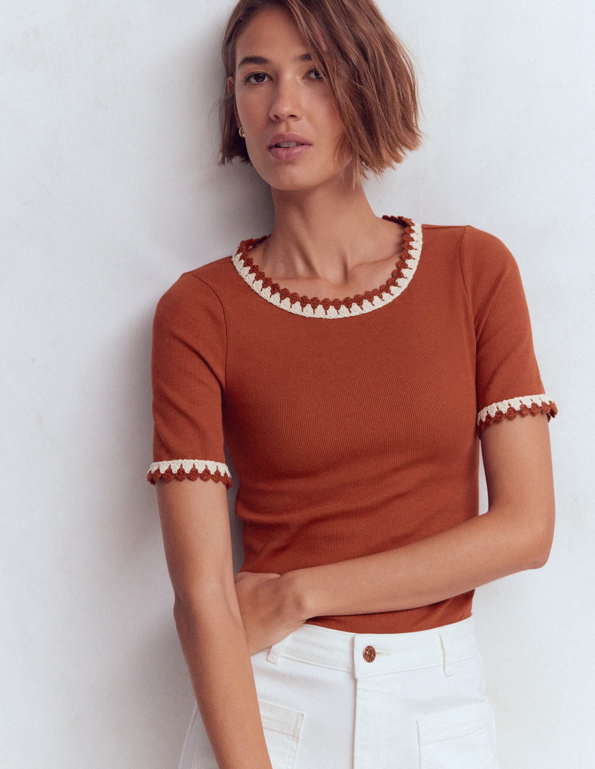 Maddie Trim Detail T-Shirt
