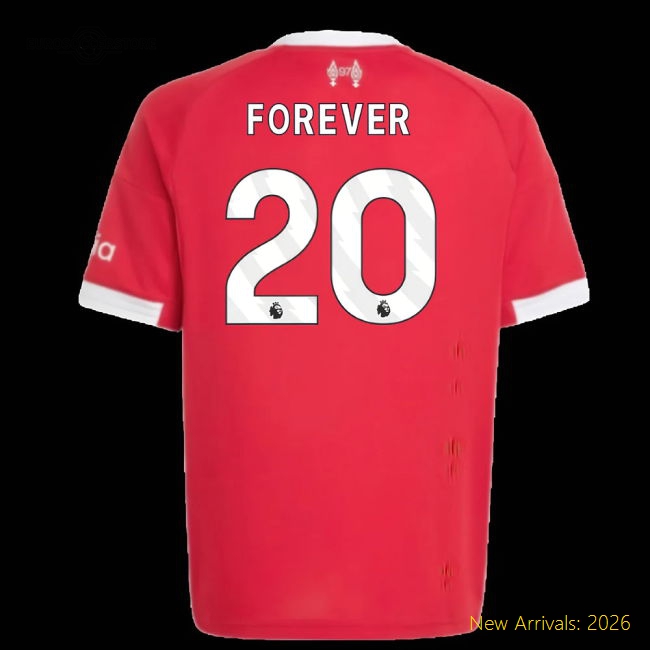 2025-2026 Liverpool Kids Safe Jersey Forever Climacool Flexible