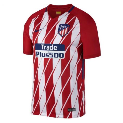Atletico Madrid Home 201718 Soccer Jersey Shirt - Official Replica