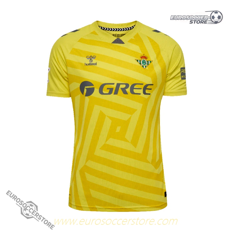 Real Betis Goalkeeper's Yellow Jersey for the 25-26 Season
