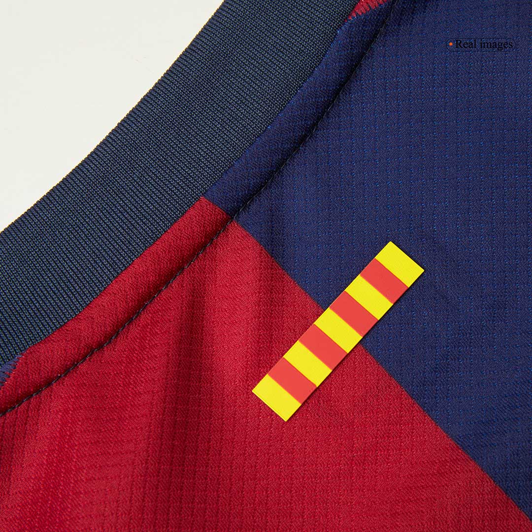 Barcelona Home  Soccer Jersey 2024/25- 125th Anniversary Authentic Kit