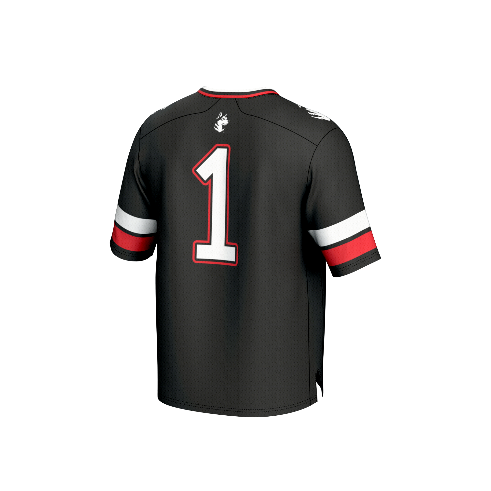 #1 Northeastern Huskies GameDay Greats Unisex Lightweight Collegiate Football Fashion 26/27 Football Jersey - Black