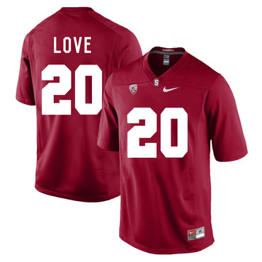 Men's None Game 2024 match worn Bryce Love #20 embroidered Jersey