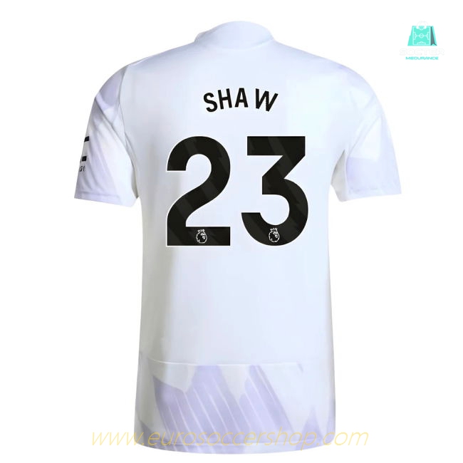 2025-2026 Man Utd Authentic Away Shirt (Shaw 23)