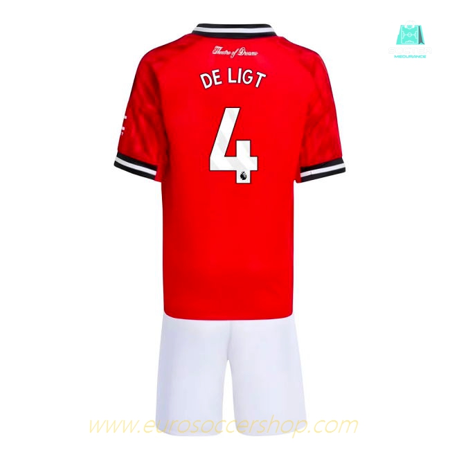2025-2026 Man Utd Home Mini Kit (De Ligt 4)