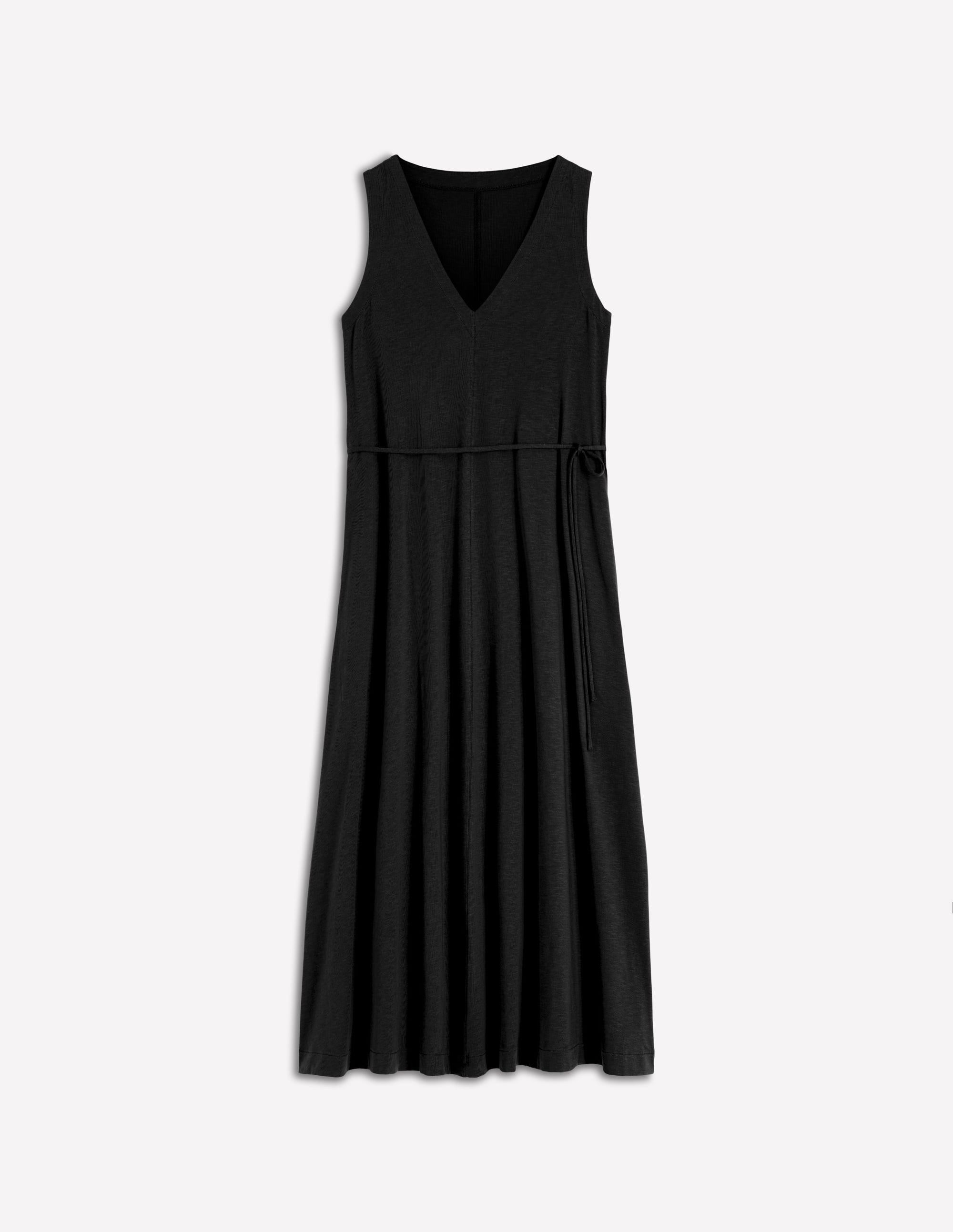 Mia V-neck Jersey Midi Dress