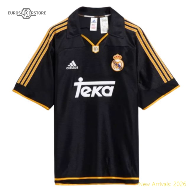 Fan-Favorite 1998-2000 Real Madrid Reissue Away Shirt (Zidane 5)