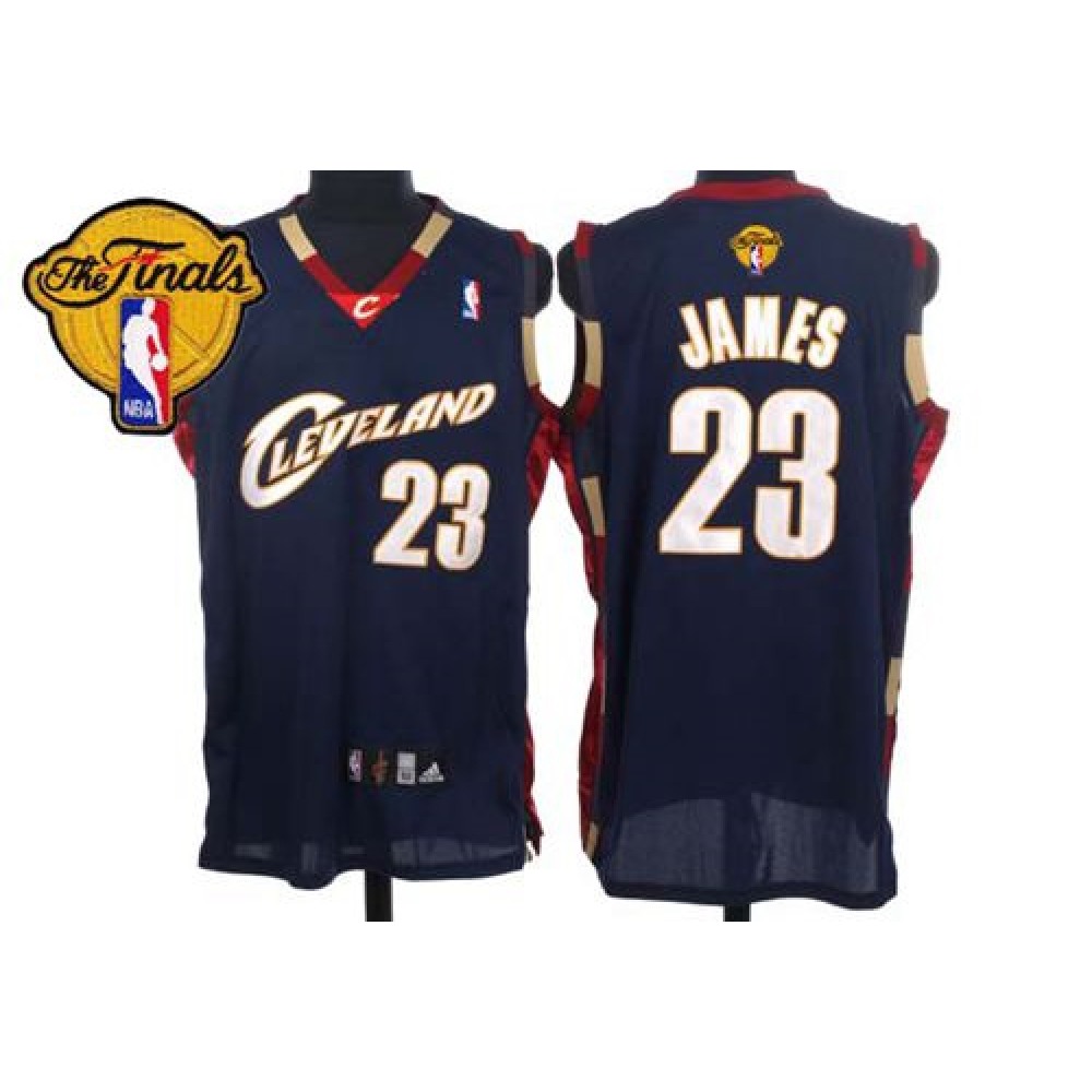 Authentic LeBron James23 Jersey - Blue - NBA Collection