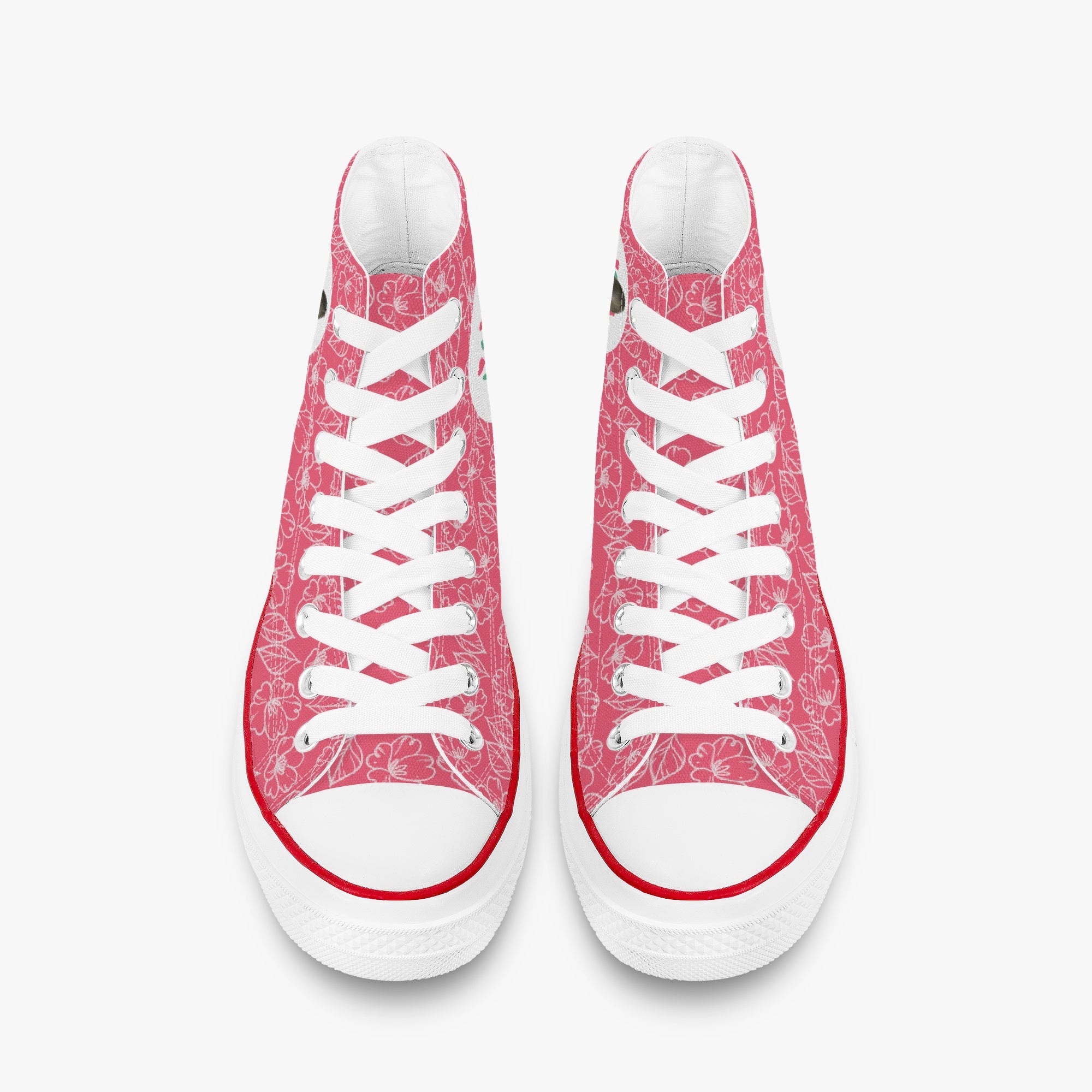 Stitch - Personalized High-Top Canvas Shoes
