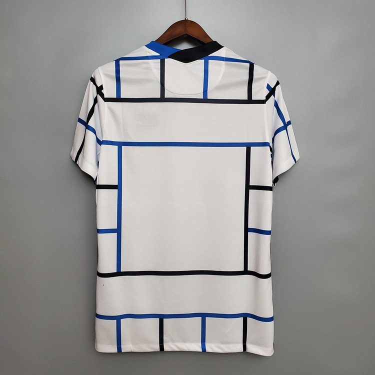 Inter Milan 20-21 Away White Soccer Jersey Football Shirt - Official