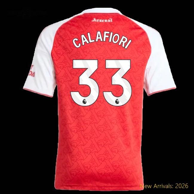 Arsenal Calafiori Kid-approved Kids Jersey Performance Fabric Stretchy