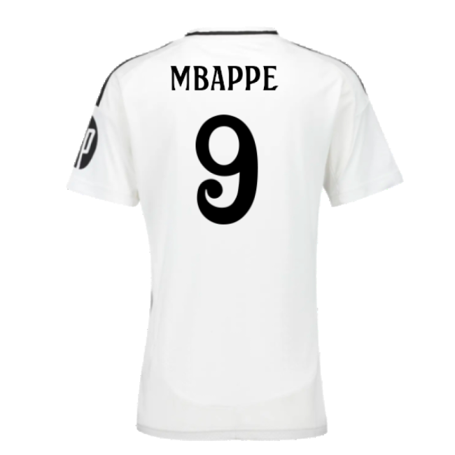 2024-2025 Madrid Real Madrid Home Kit Shirt (Womens) (Mbappe 9)