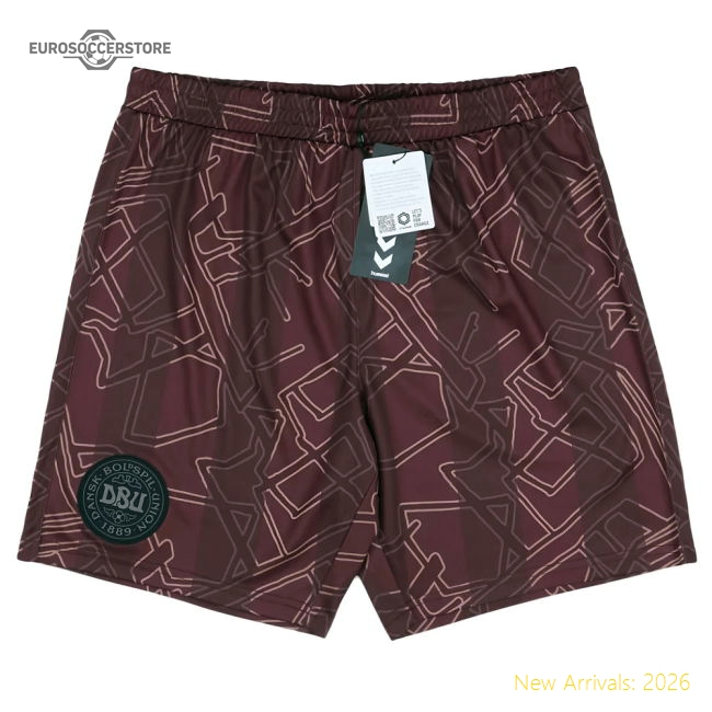 Authentic Denmark 2024-2025 Regular Shorts - Moisture-management