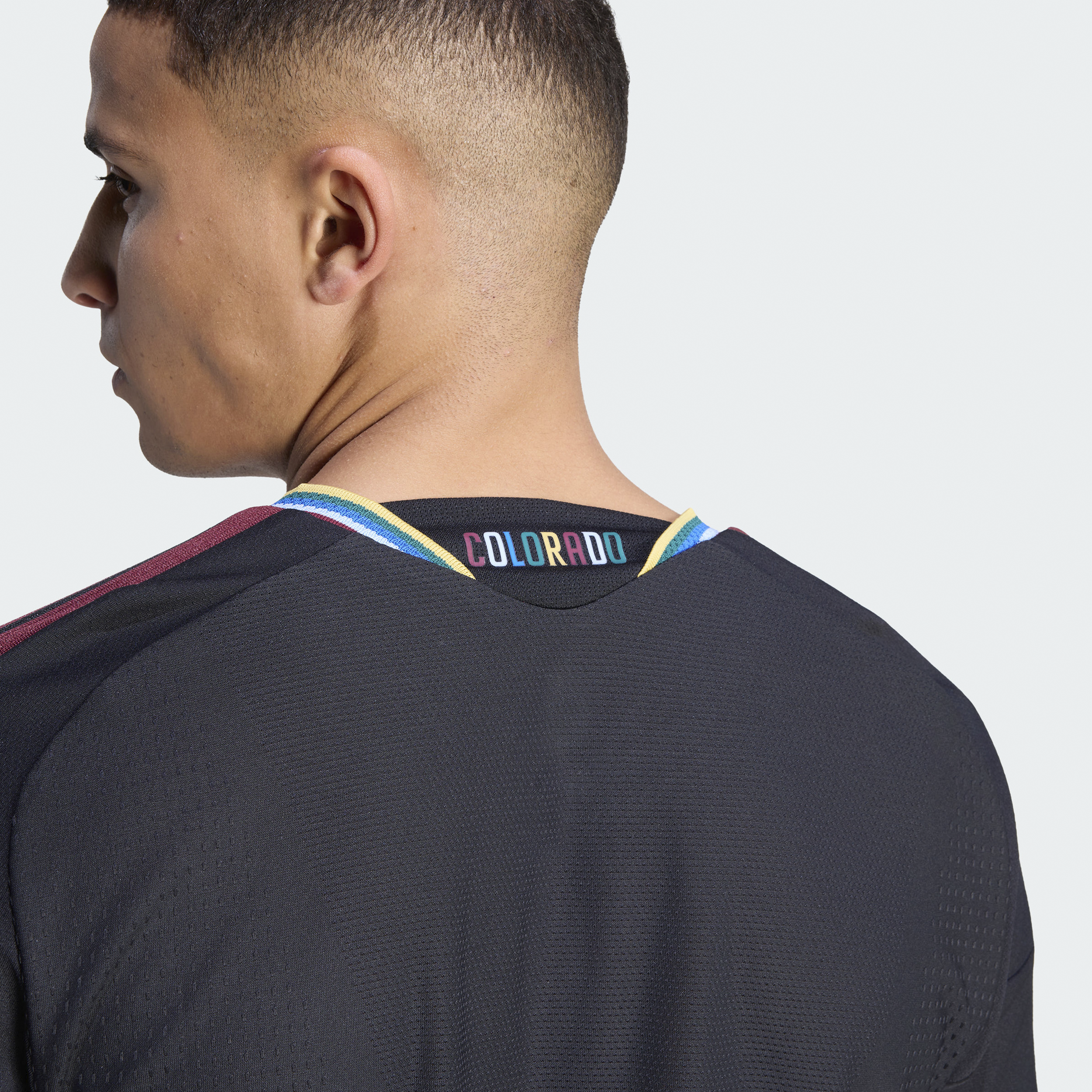 [JED] Colorado Rapids 2026 Colorful Colorado On-Field Authentic Patch Jersey - Black