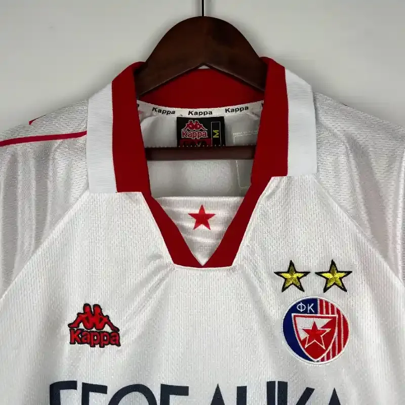 Cheap 1995-1997 Red Star Belgrade Jersey retro kit