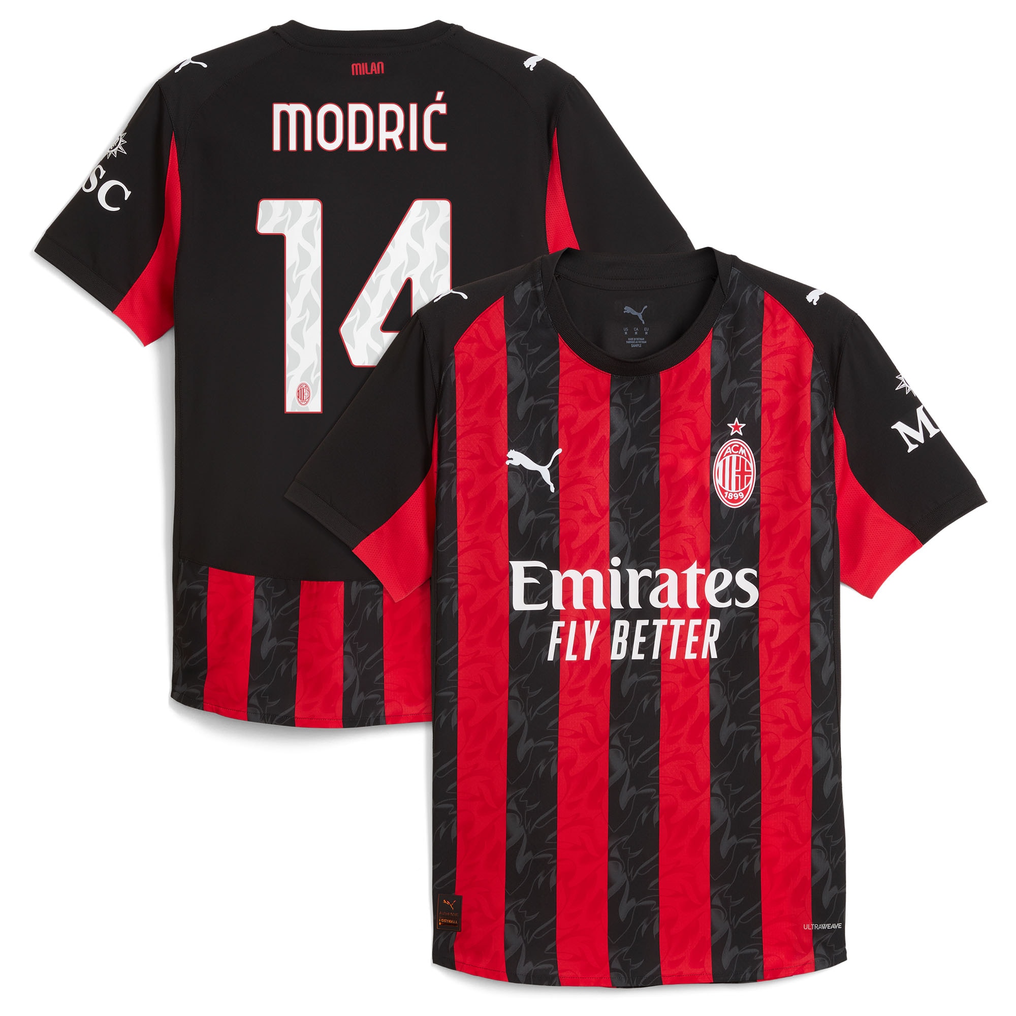 AC Milan Men's 2025 High-Quality Authentic - Official Merchandise -