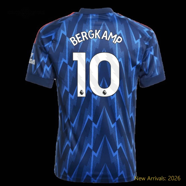 2025-2026 Arsenal Kids Safe Bergkamp Jersey Performance Fabric