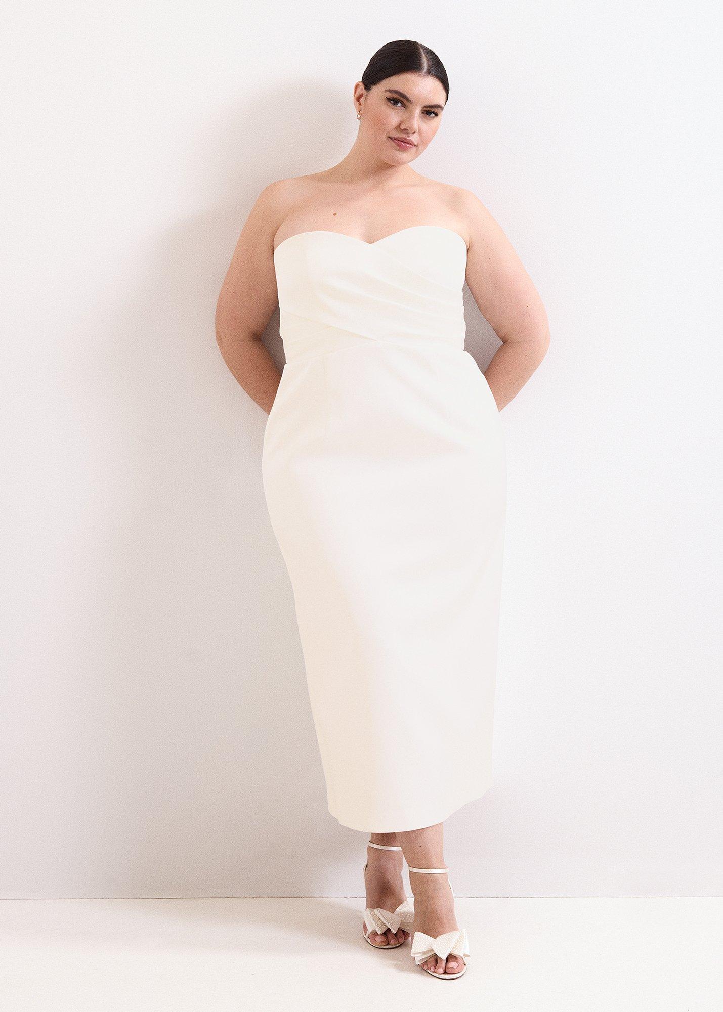 Meredith Satin Wedding Dress