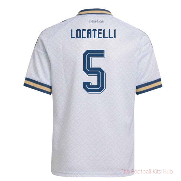 2026-2027 Italy Away Shirt (Kids) (Locatelli 5)