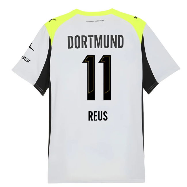 2025-2026 BVB Away Shirt (Reus 11) Antibacterial Durable Stitching