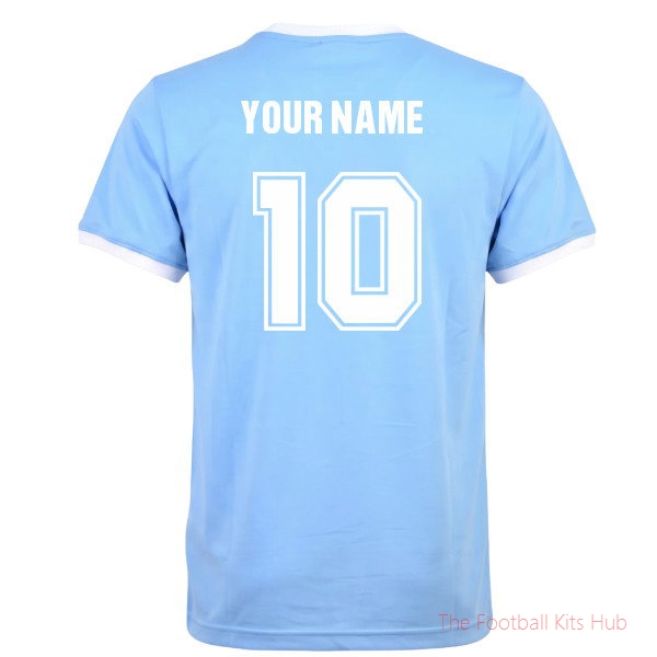 Kids Manchester City Sky/White T-Shirt (Kids) (Your Name)