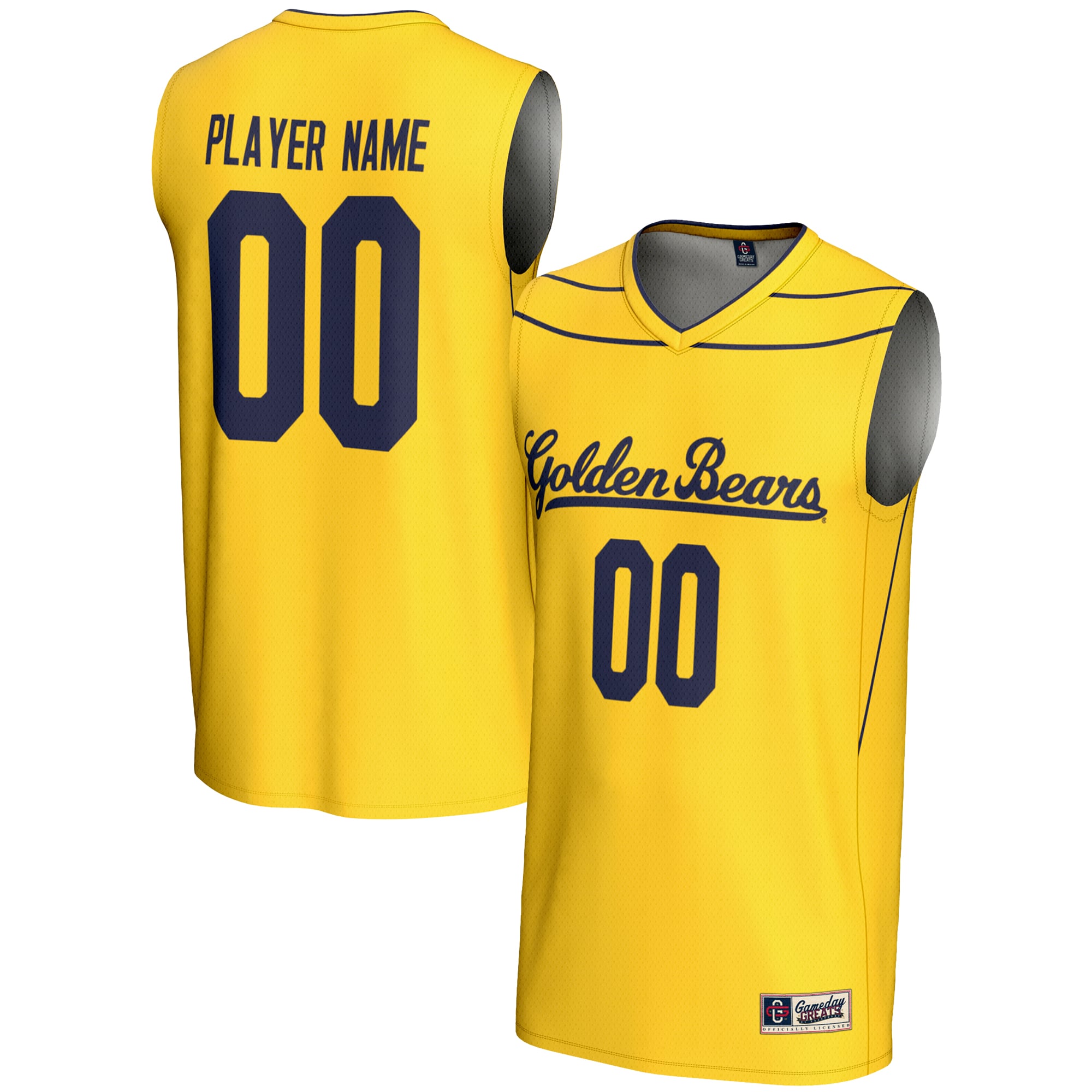 Cal Bears GameDay Greats Youth NIL Pick-A-Player Lightweight Women's Basketball Jersey - Gold