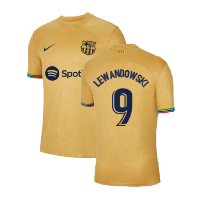Official 2022-2023 Barcelona Away With Special Edition Design