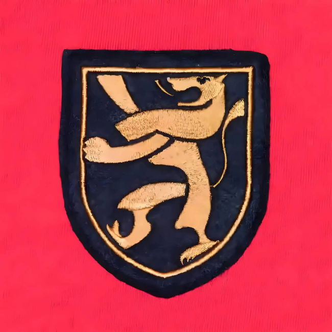 Official Belgium 1970S Away Athletic Kit Team Euro Official