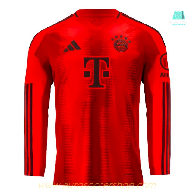 2024-2025 Bayern Munich Long Sleeve Home Shirt