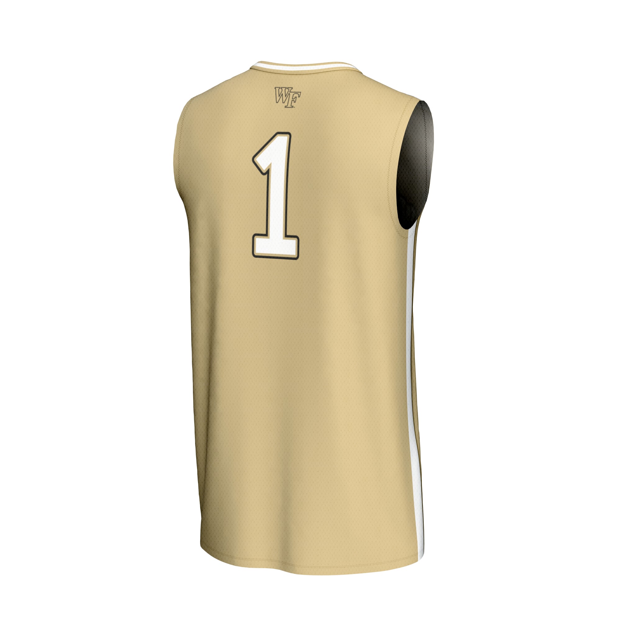 #1 Wake Forest Demon Deacons GameDay Greats Youth Lightweight Collegiate Basketball Fashion Jersey - Gold