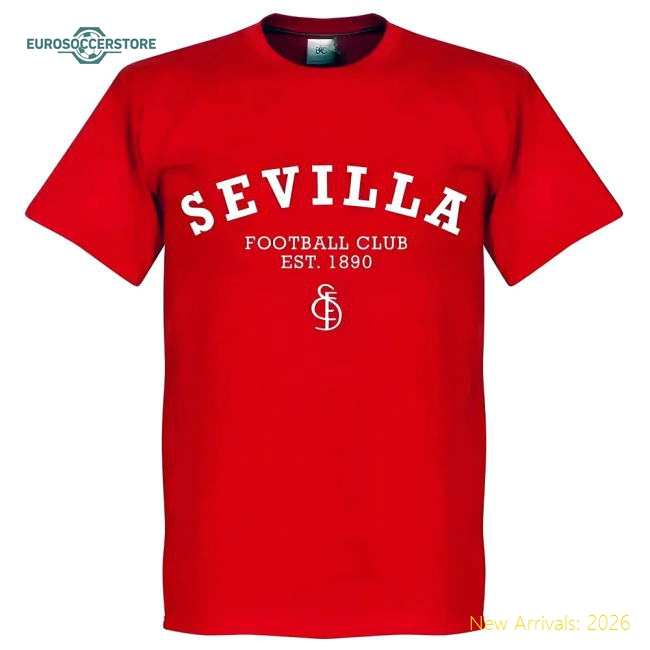 Sevilla Team T-shirt - Red