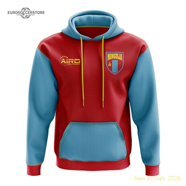 First-class Mongolia Concept Country Football Hoody (red)