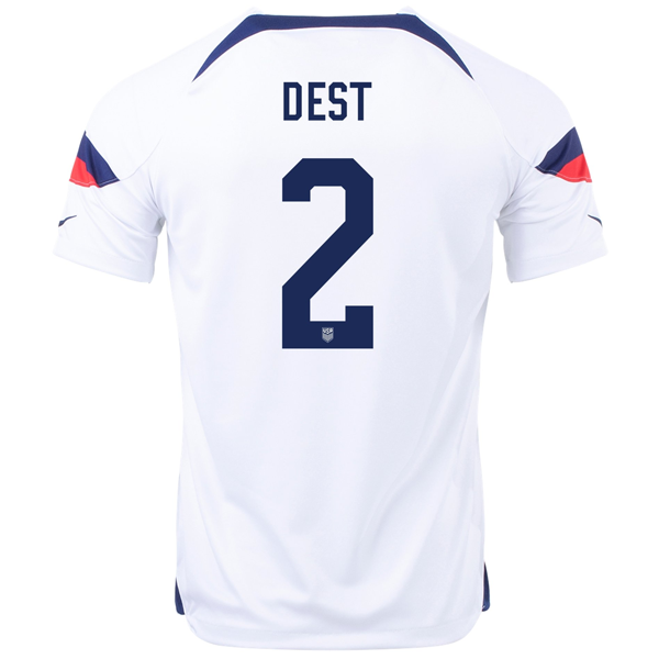 USA 2022-2023 Home Soccer Jersey –  Fan Version S 1