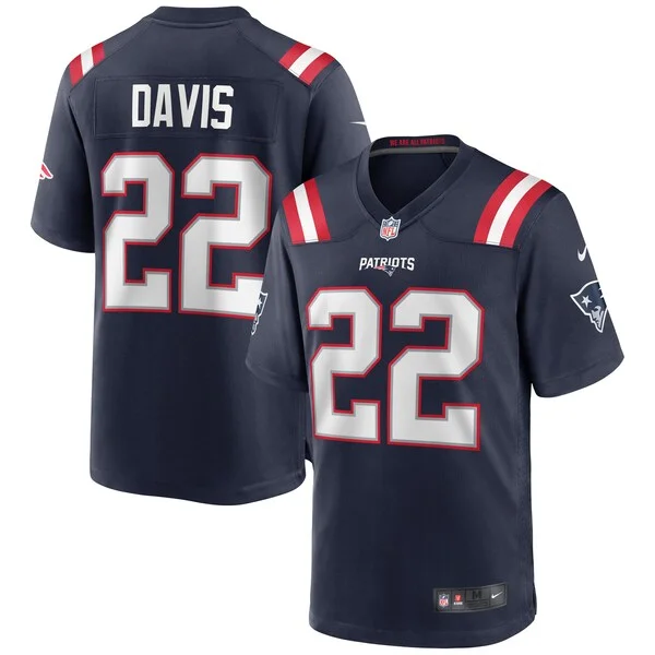 Pro-Level NE Patriots Game Jersey - Navy | NFL Fan Apparel | NFL Footb
