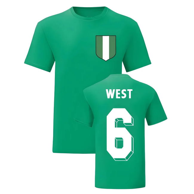 Collector'S-Item Taribo West Nigeria National Hero Tee (Green)