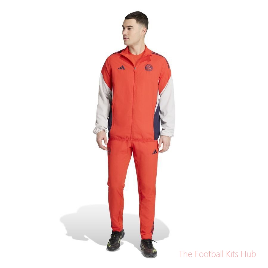 Bayern München Training Jacket Presentation Tiro 25 - Hi-Res Red