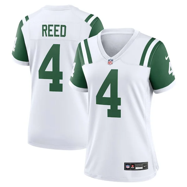 None Game NFL Jersey - White | Durable Football Apparel | NFL Football
