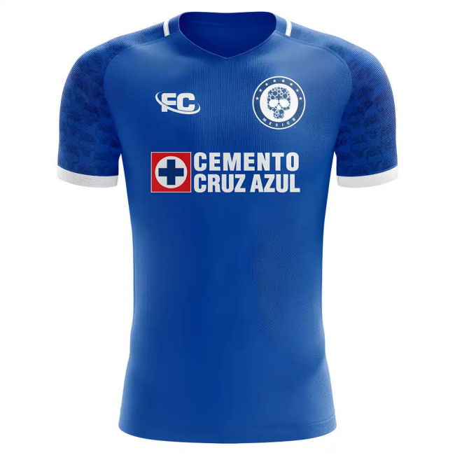 2018-2019 Cruz Azul Fans Culture Home Concept Shirt