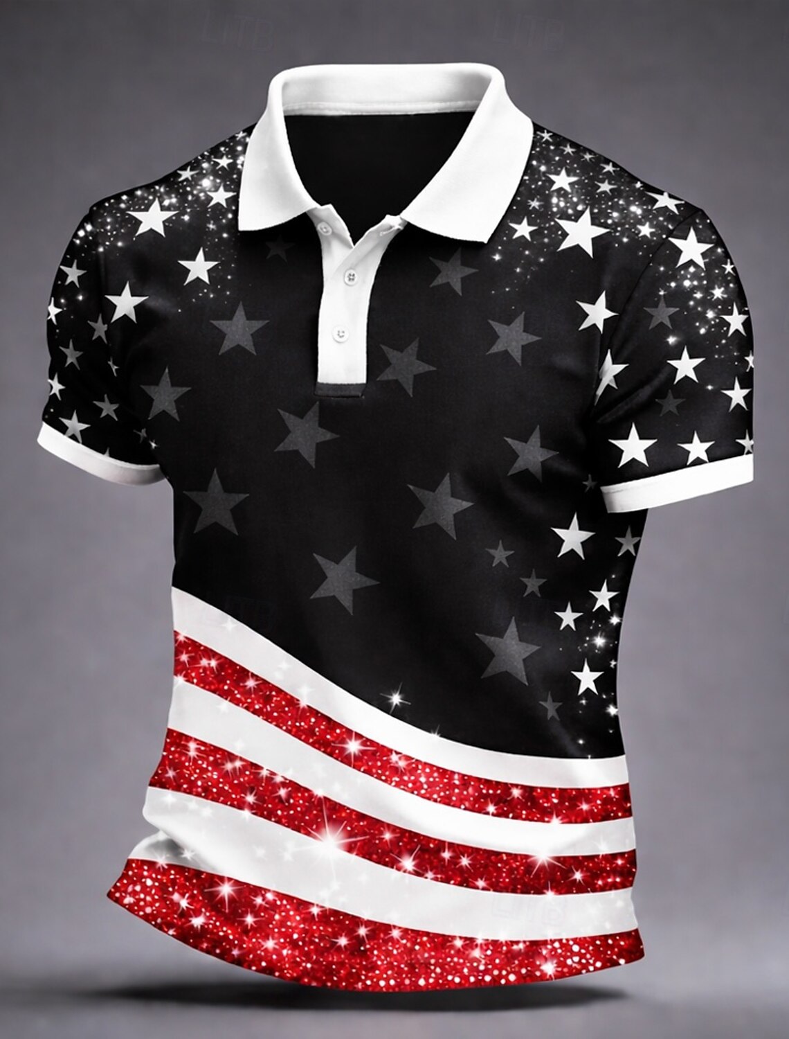 4th of July 2026 250th Memorial Day Men's Patriotic Designer Patriot US Flag T-Shirt