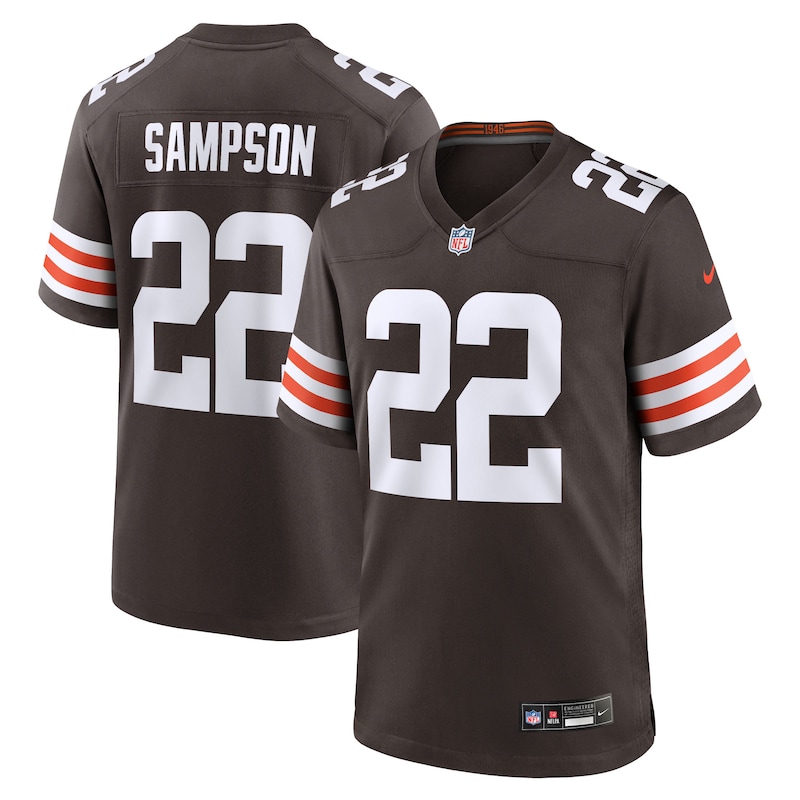 None Dylan Sampson CLE Browns Iconic Pro-Level Jersey for NFL Fans