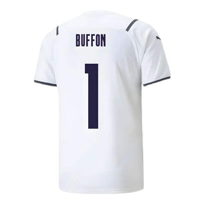 Minimalist 2021-2022 Italy Away Shirt (BUFFON 1) Fashionable
