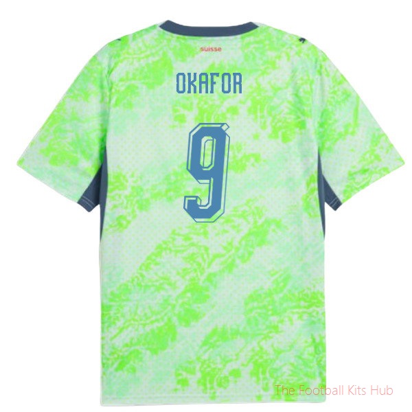 2026-2027 Switzerland Away Shirt (Okafor 9)
