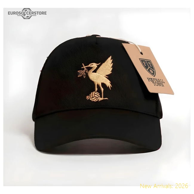 Authentic Liverpool The Bird Trucker Cap Black - Premium Quality