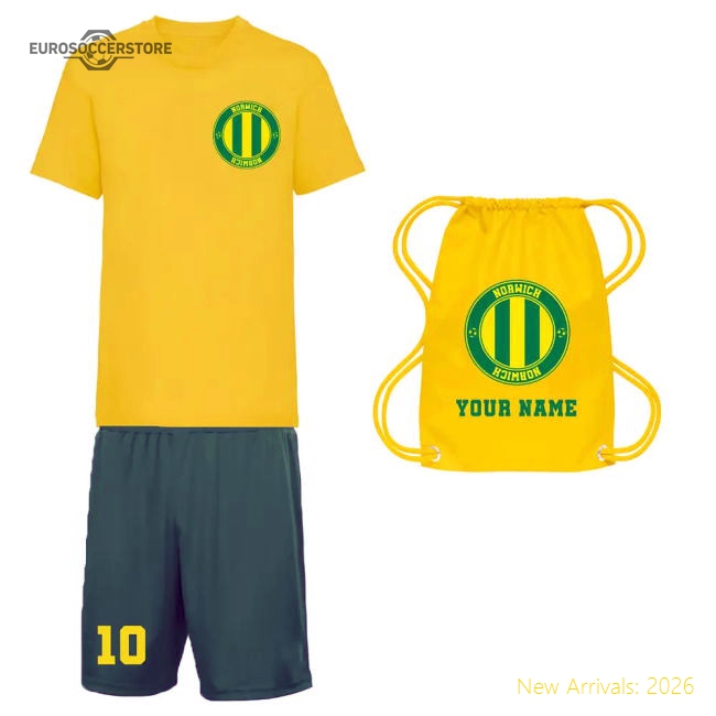Personalised Norwich Training Kit Package